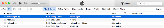 Cara Memasukan Lagu dari Komputer ke iPhone, iPad Dengan iTunes
