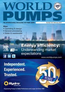 World Pumps. The international magazine for pump users 621 - February 2019 | ISSN 0262-1762 | TRUE PDF | Mensile | Professionisti | Tecnologia | Meccanica | Oleodinamica | Pompe
For 60 years, World Pumps has been the world's leading pump magazine, keeping the pump industry and its customers informed about all the technical and commercial developments in their industry.