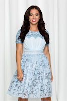 Rochie de ocazie Marilena bleu