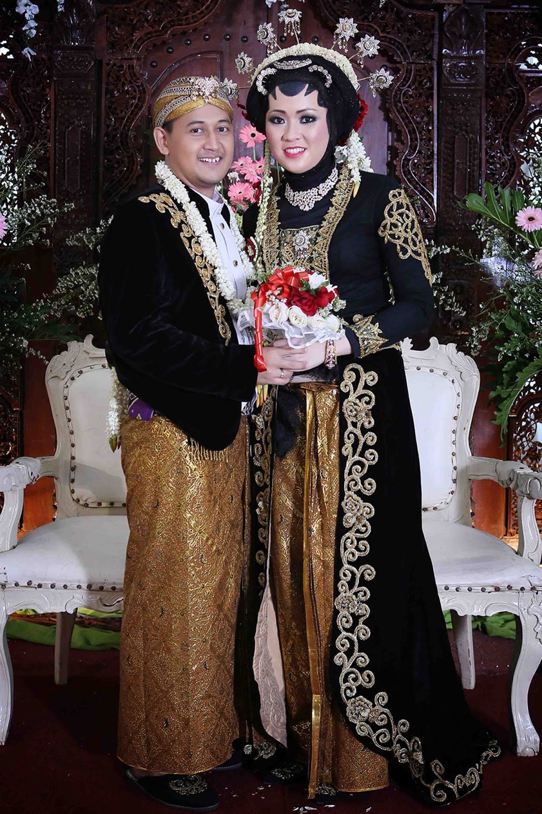  PENGANTIN  JAWA  MUSLIM BELUDRU HITAM  PRIMERA WEDDING 