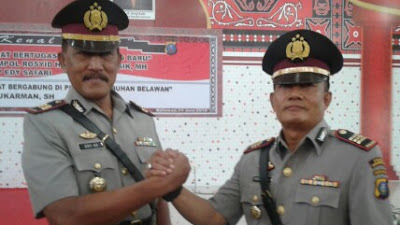 Kapolres Pelabuhan Belawan Pimpin Sertijab Kapolsek Medan Labuhan Dan Kasat Narkoba