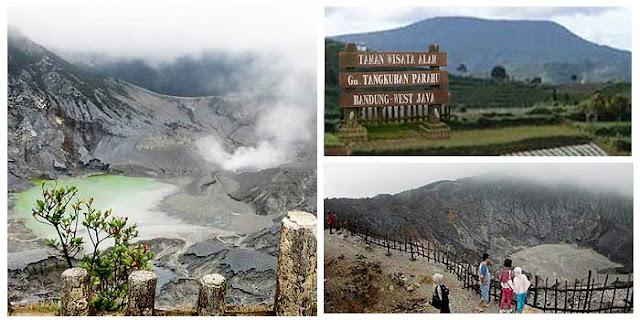 Tempat Wisata di Lembang Gunung Tangkuban Perahu