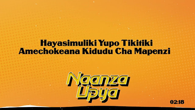 Download Lyrics Video Mp4 | Smile The Genius - Naanza Upya