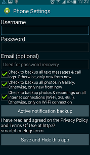 Smartphonelogs Apk For Android (Spy Application)