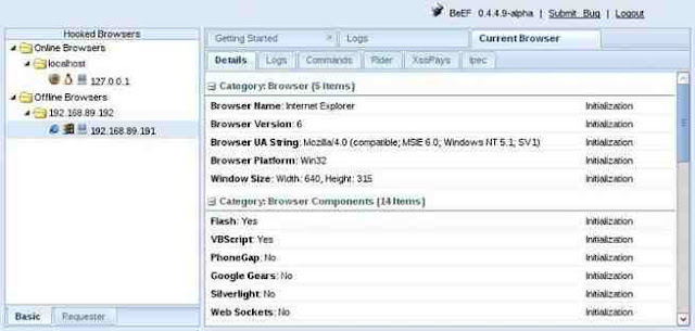 kali-linux-hack-web-browser-using-BeFF- picateshackz.com