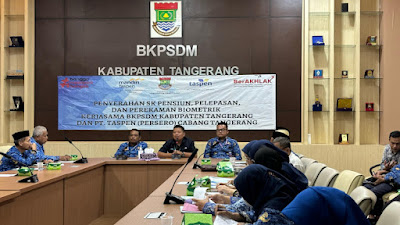 BKPSDM dan Taspen Group Sosialisasi Persiapan Pensiun