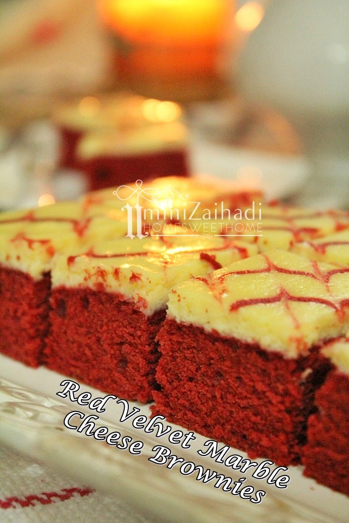 Resepi Red Velvet Brownies - Surakarta E