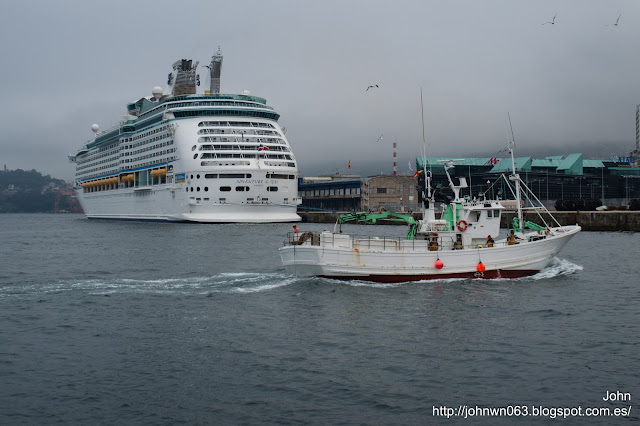 adventure of the seas, royal caribbean, puerto de vigo