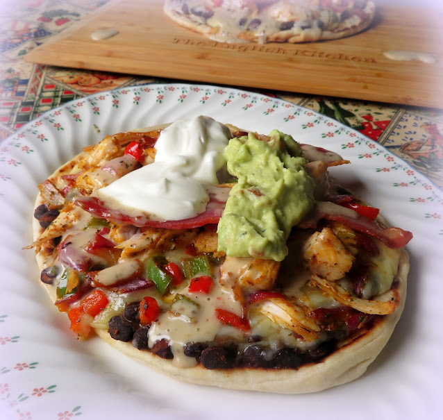 Mexican Chicken Club Flatbread