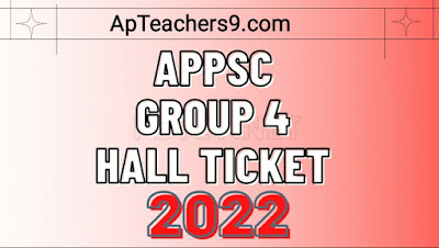 Hall Tickets for the Junior Assistant Cum Computer Assistant In AP Revenue Department (Group IV)