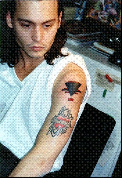 Hair & Tattoo Lifestyle: Johnny Depp Tattoos Styles