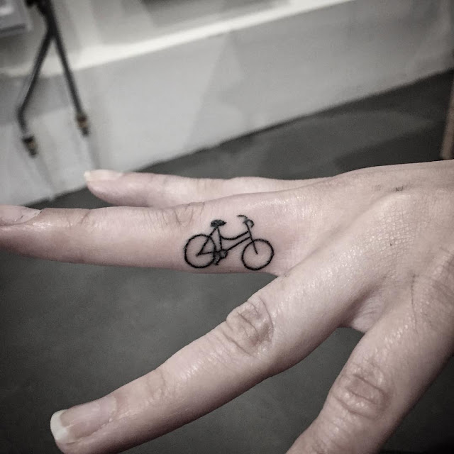 Tatuagem de bicicleta 