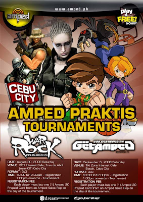 Amped Warrock Online Philippines Praktis Tournaments in Cebu