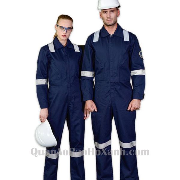 Quần Áo Bảo Hộ Màu Xanh