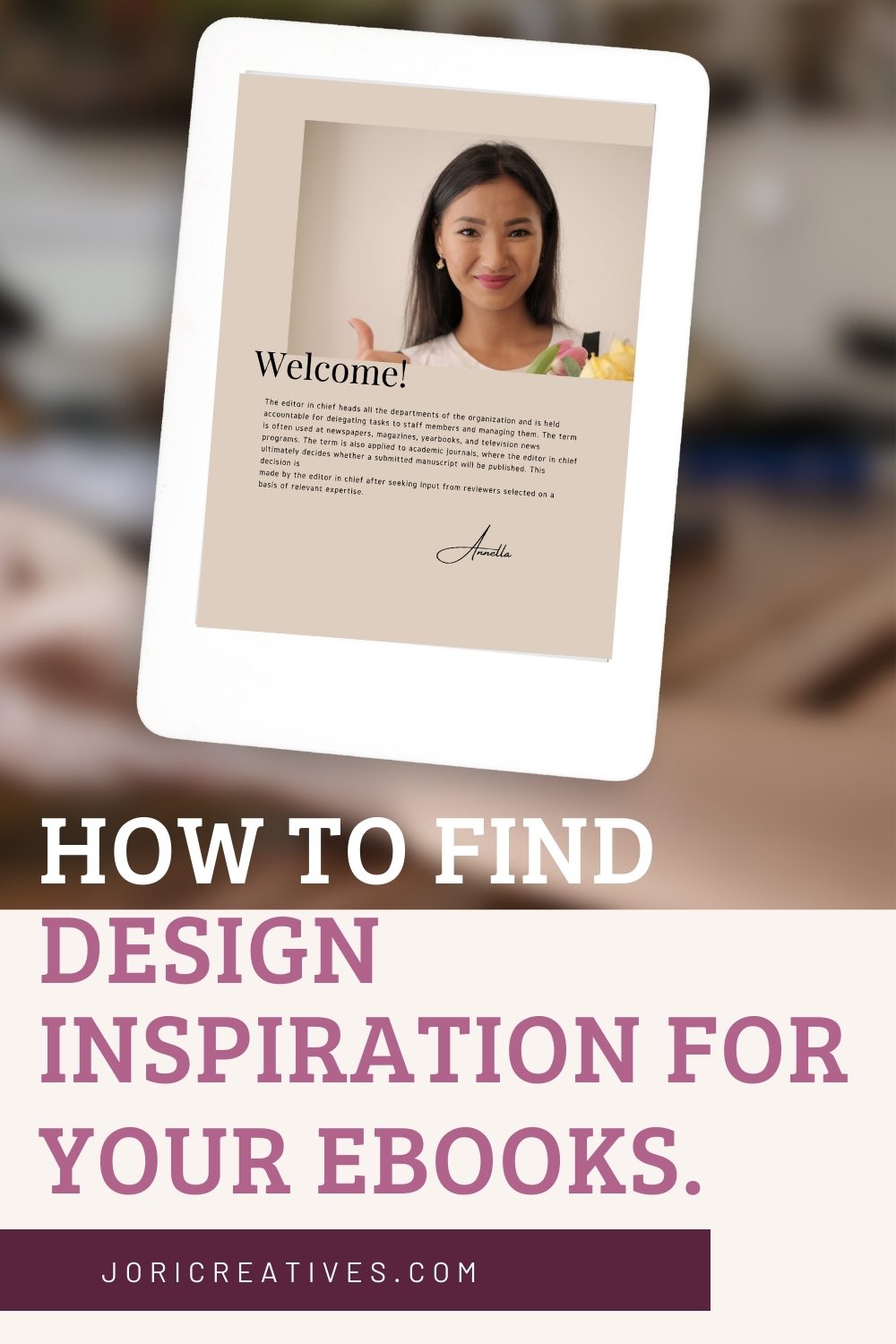 How to design beautiful ebooks with Canva| joricreatives