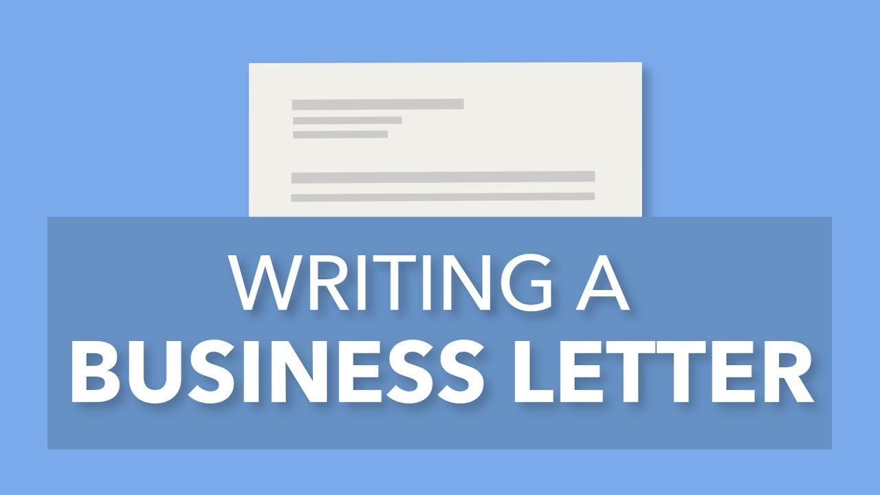 Business Letter Writing for Grade 12 || What is a Business Letter || Writing Comprehension