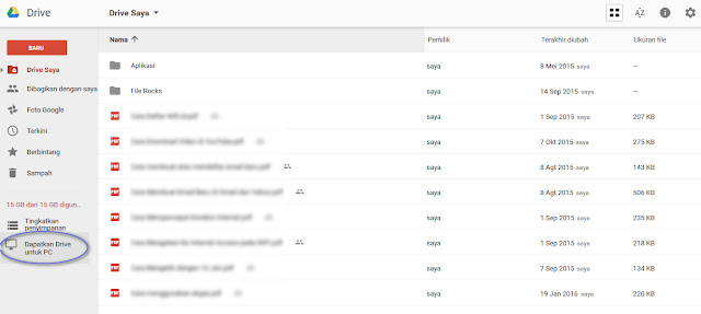Cara Sinkronkan Google Drive Dengan Komputer