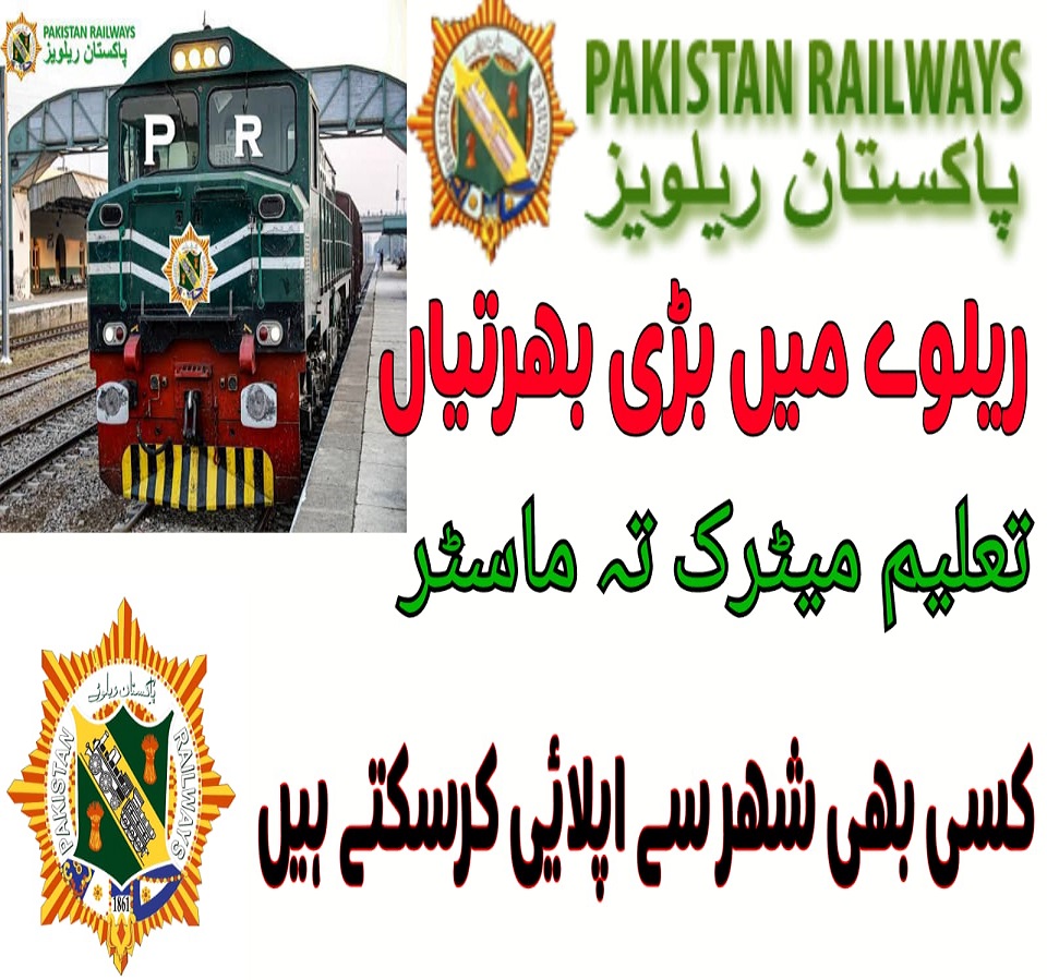Pakistan Railway Job 2023 | Pakistan Railway Junior Clerk Computer ...