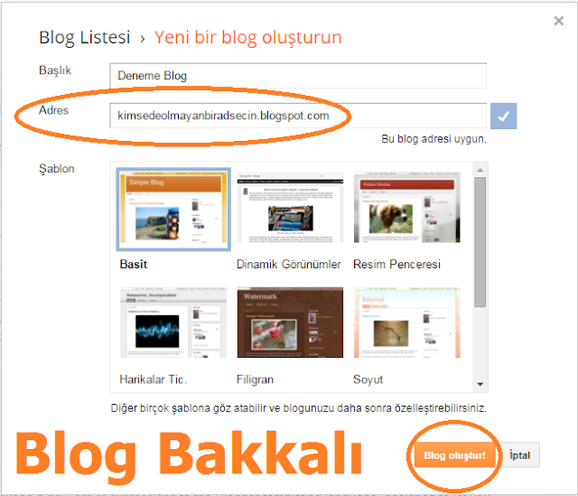 Blogger Blog Nasıl Açılır?