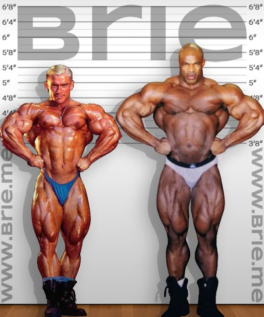 Ronnie Coleman with Lee Priest