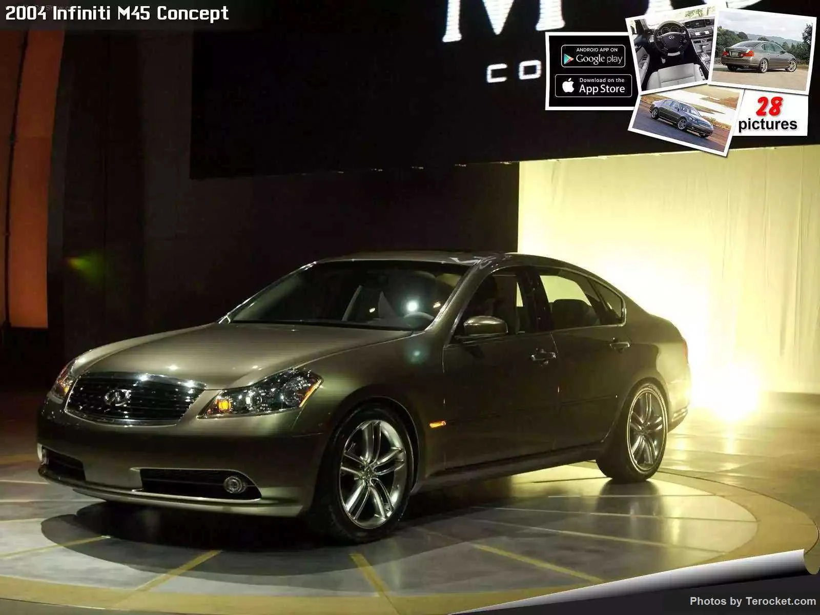 Hình ảnh xe ô tô Infiniti M45 Concept 2004 & nội ngoại thất