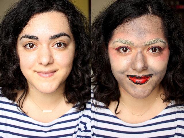 Mixed Up Makeup Challenge