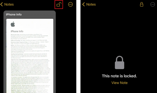 Securing Your Sensitive Information: A Guide to Locking Notes with Advanced Authentication