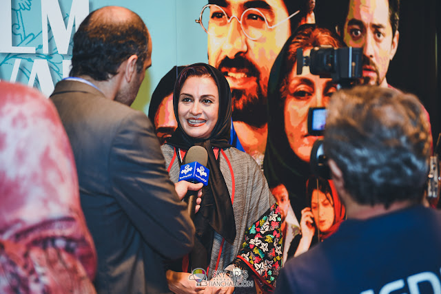 Actress Merila Zare'i attended the launch of Iranian Film Festival Malaysia 2018 (IRFF)