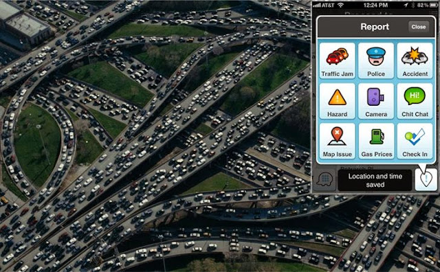 Popular Navigation App with Bots traffic Jam