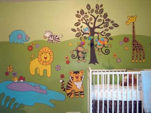 Animal Theme Baby Rooms Ideas