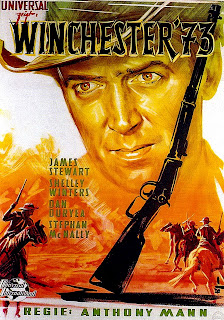 WINCHESTER '73. Cartel. Alemania. Autor: Hans Braun. WINCHESTER 73. Winchester '73. 1950. Estados Unidos. Dirección: Anthony Mann. Reparto: James Stewart, Shelley Winters, Dan Duryea, Stephen McNally, Charles Drake, Millard Mitchell, John McIntire, Jay C. Flippen, Will Geer, Rock Hudson, Tony Curtis, James Best.