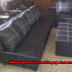 Sofa Minimalis L Kain Bebas Benang Besar + Meja + Puff + Bantal