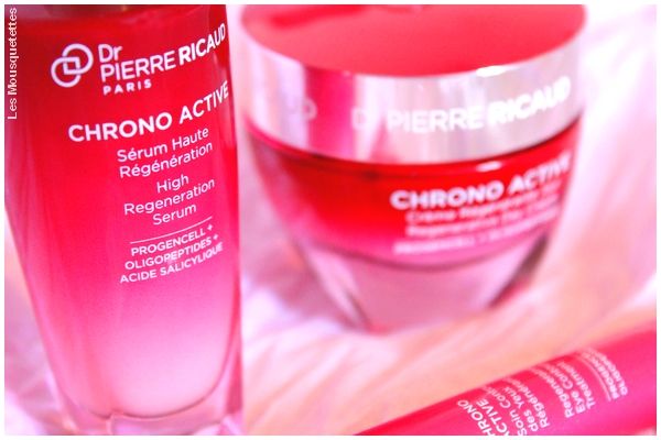 Avis blog beauté : Nouvelle gamme cosmétique : Chrono Active du Dr Pierre Ricaud