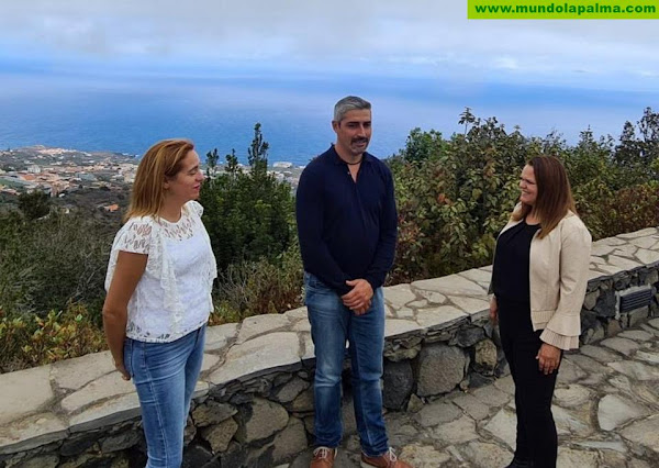 CC de Breña Baja denuncia el abandono de carretera del Barranco de Amargavinos que está sin luz a pesar del riesgo que esto supone