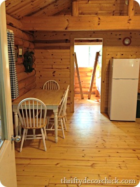 rustic cabin interior