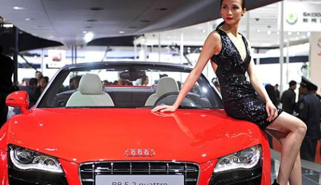 Foto Mobil Sport Modifikasi Gadis Gadis Auto Shanghai 2011