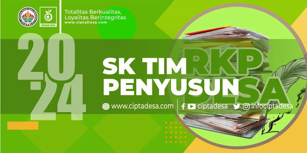 Draft SK Tim Penyusun RKP Desa 2024