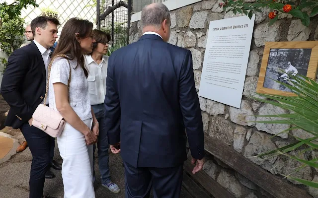 Prince Albert, Princess Caroline, Princess Stephanie, Andrea Casiraghi, Charlotte Casiraghi and Louis Ducruet