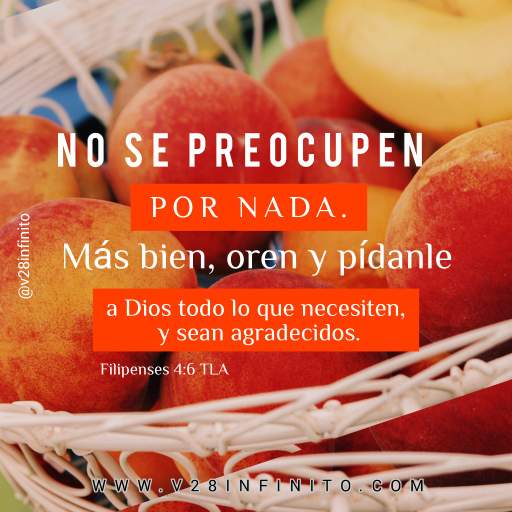 Devocional Palabra de Dios | .No se preocupen por nada 