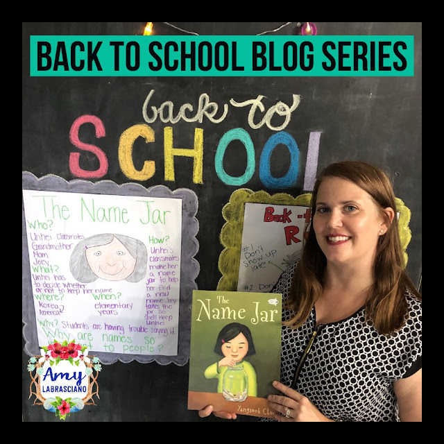 Click here to find ideas for teaching inclusion and asking important questions in the classroom.  Included are ideas and  an anchor chart for the very engaging book The Name Jar.  Get your back to school plans ready.   Perfect for elementary classrooms and homeschool children.  {kindergarten, first, second, third, fourth, fifth, k, 1st, 2nd, 3rd, 4th, 5th}