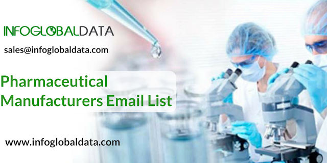 Pharmaceutical Manufacturers Mailing List