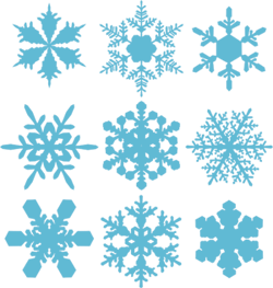  snowflakes