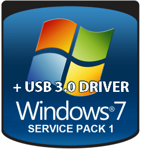Windows 7 SP1 Tích Hợp Driver USB 3.0