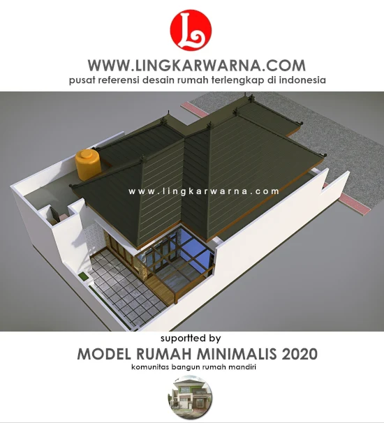 21 desain rumah bali minimalis