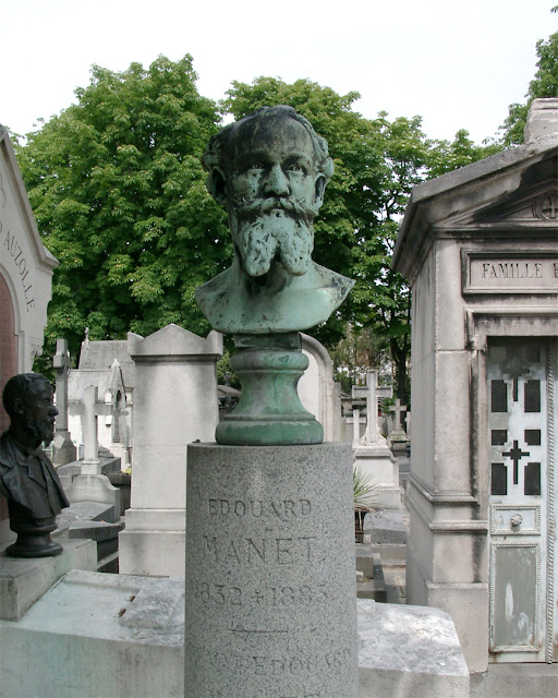 Tomb of Édouard Manet, Cimetière de Passy, Passy Cemetery, Paris