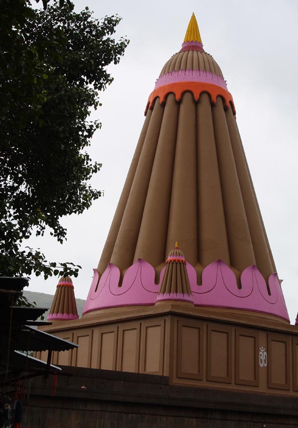 Steeple of Dholya Ganpati Temple