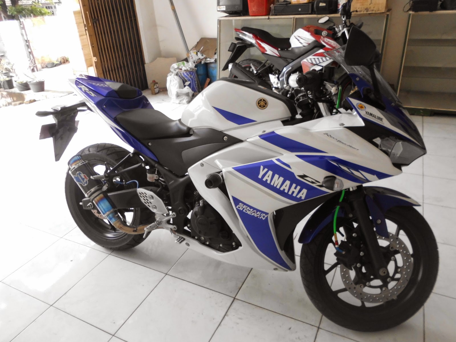 97 Foto Modifikasi Motor Yamaha R25 TeaModifikasi