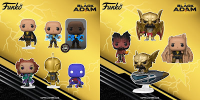 Black Adam Pop! DC Comics Vinyl Figures by Funko