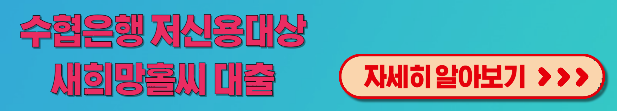 수협 새희망홀씨 서민금융대출 이자율부터 대상 조건 신청 방법