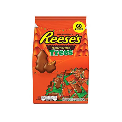 Package of Reese's Peanut Butter Christmas Trees candy